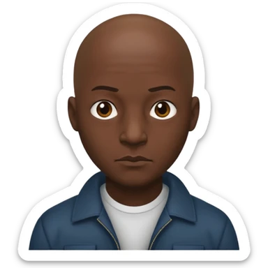 Shot on his head gangsta sticker