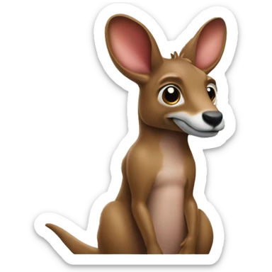 de la viande de kangourou sticker