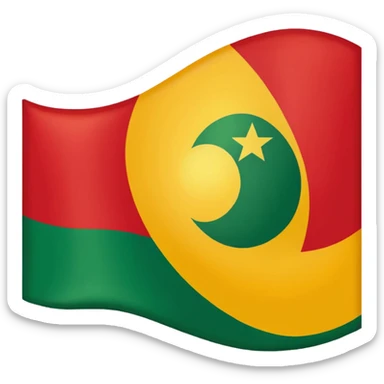 Kürdistan Flag sticker