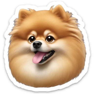 Pomeranian sticker