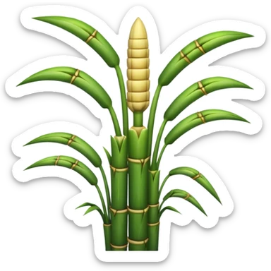 Sugarcane sticker