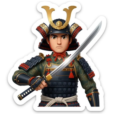 Ronan samurai sticker