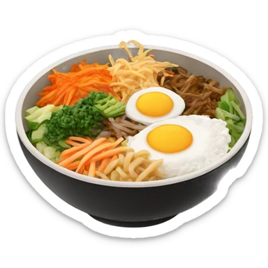 bibimbap sticker