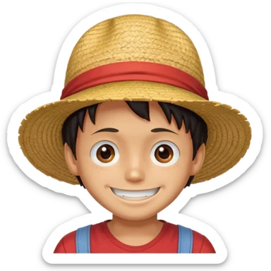 Luffy sticker