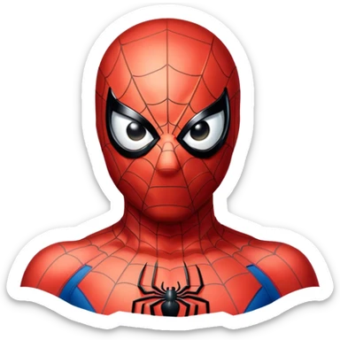 Spider man from marvel  sticker