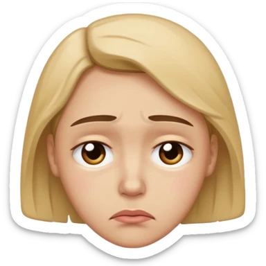 🥺+😔+😞 sticker