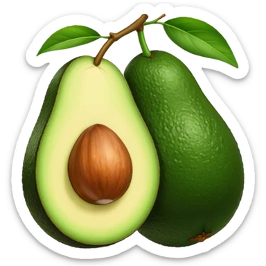 more avocados whithout seed sticker