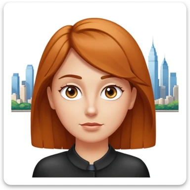 quelqu'un qui admire la vue depuis un point panoramique avec une ville en contrebas
 sticker