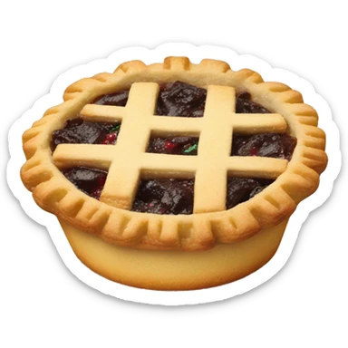 mince pie sticker