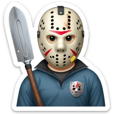 Jason voorhees  sticker