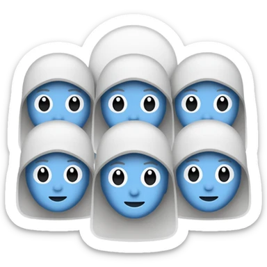 Words that say Squad wipe  sticker