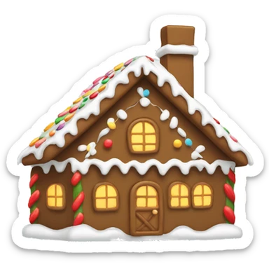 Gingerbreadhouse sticker