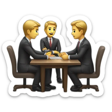 negotiations sticker