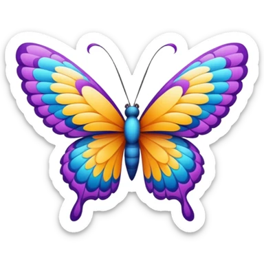 Borboleta sticker