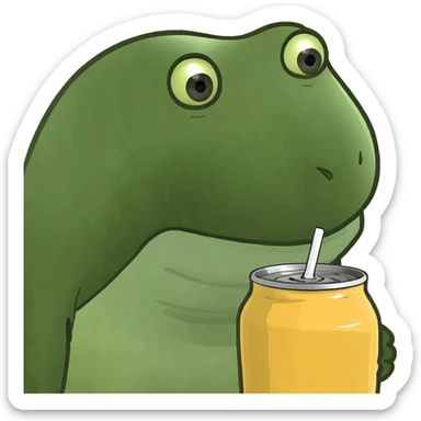 Haz el emoji de un mate argentino  sticker