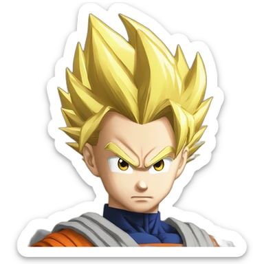 Future Gohan ssj sticker