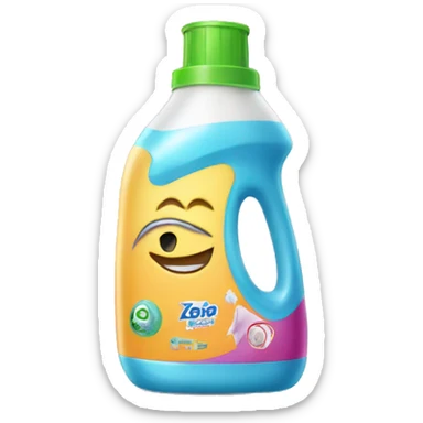 Laundry detergent  sticker