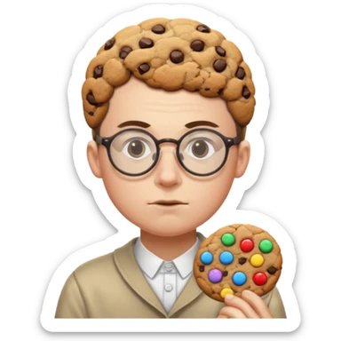 cookie clicker addict sticker