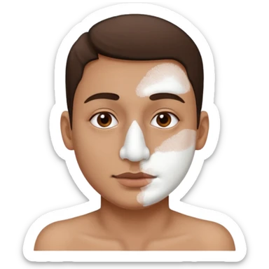 Cocaine nose sticker