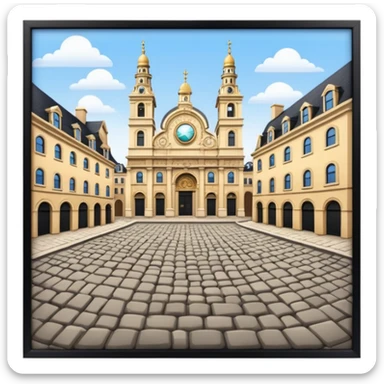 central square sticker