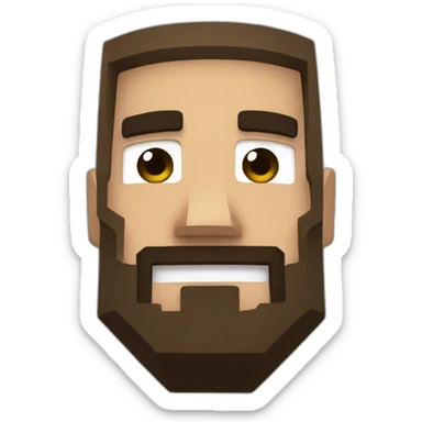 Minecraft title name sticker