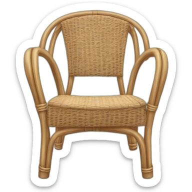 Rattan Chair sticker