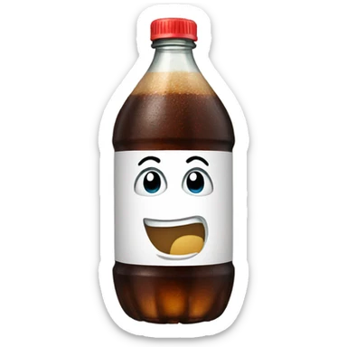 soda bottle sticker