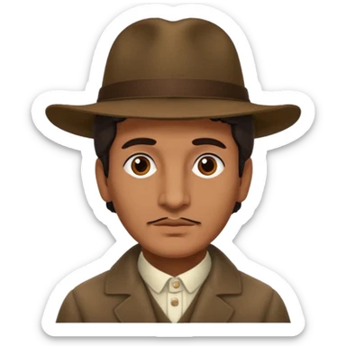 Cesar Vallejo poeta peruano sticker