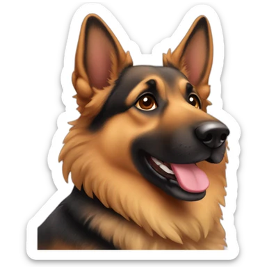 Berger allemand sticker