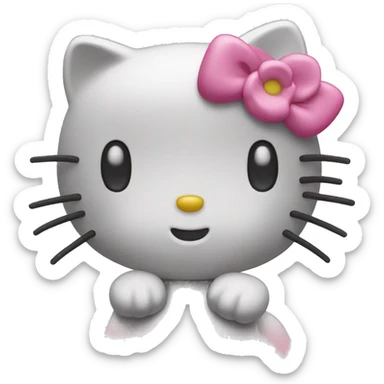 hello kitty  sticker