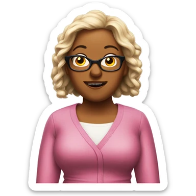 rasputia from the movie norbit sticker
