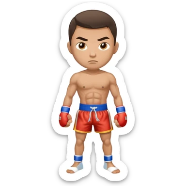 Muay Thai sticker