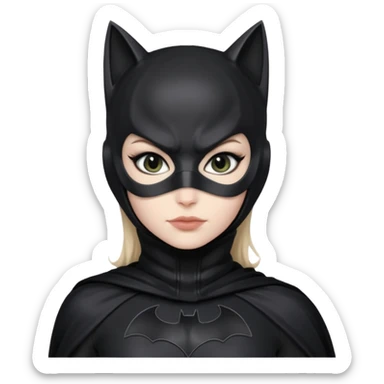 Catwoman and Batman sticker