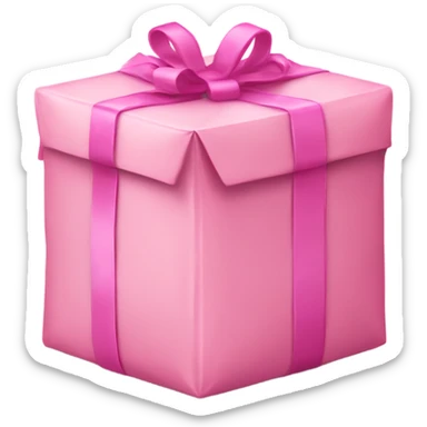 pink package sticker