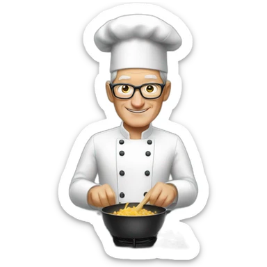 tim cook cooking sticker