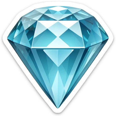 diamond video play button sticker