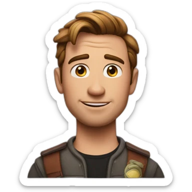 elon disney pixar animation movie sticker