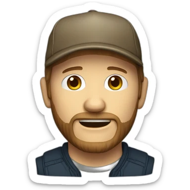 Jim Beaver from supernatural sticker