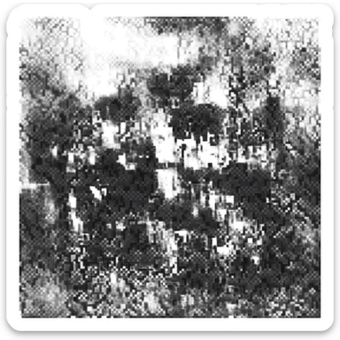 swirling mist sticker