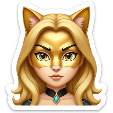 giantess cat woman sticker