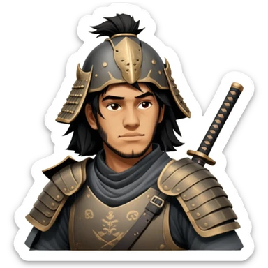 Samurai Ronin sticker