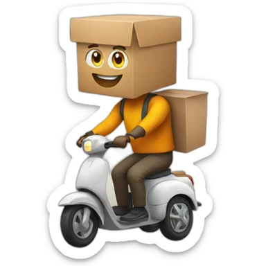 food-delivery sticker