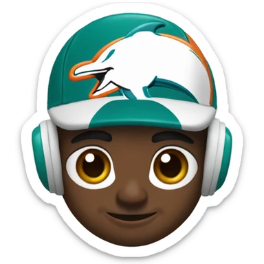 Miami dolphins  sticker