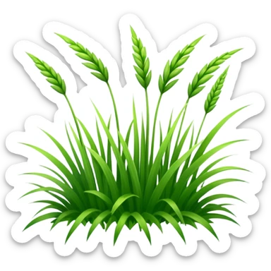 GRASS BLADES sticker