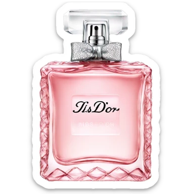 Miss dior perfume sticker