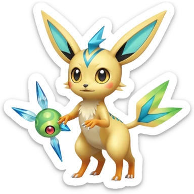Amaura-Celebi-Umbreon-Victini-fusion sticker