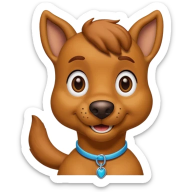 scoobie doo sticker