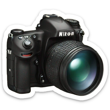 nikon film camera sticker