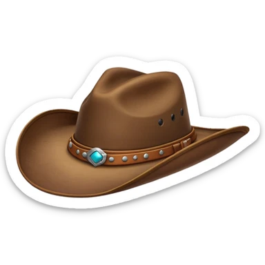 Cowboy hat  sticker