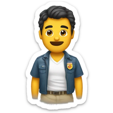 amorcito enfermo sticker